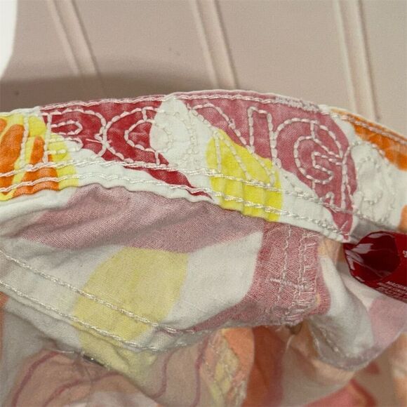 Vintage Y2K Bongo Floral Print Shorts Sz 3 Ramie Cotton | Coastal Cowgirl Vibes - Picture 5 of 6